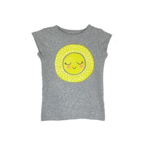 Carter’s Girls Cup Sleeve Glittery Sun Tee